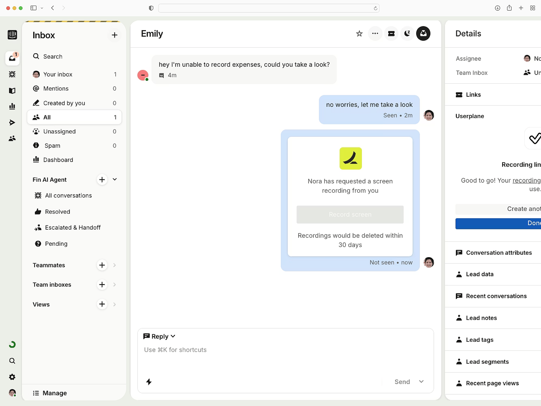 Pipes to your help desk